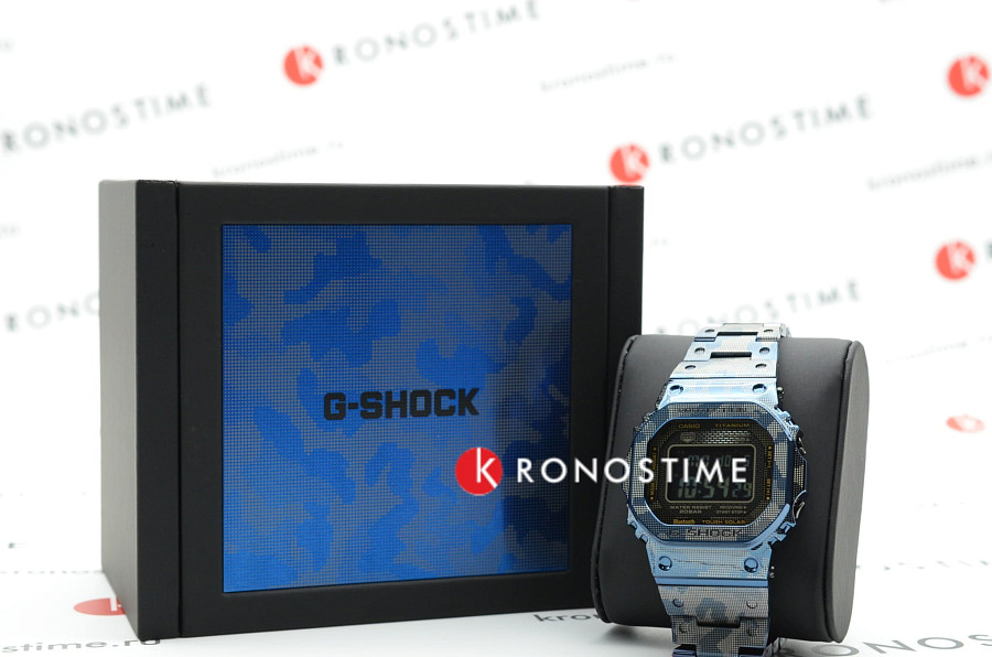Часы Casio G-Shock GMW-B5000TCF-2 — черный, титан металл