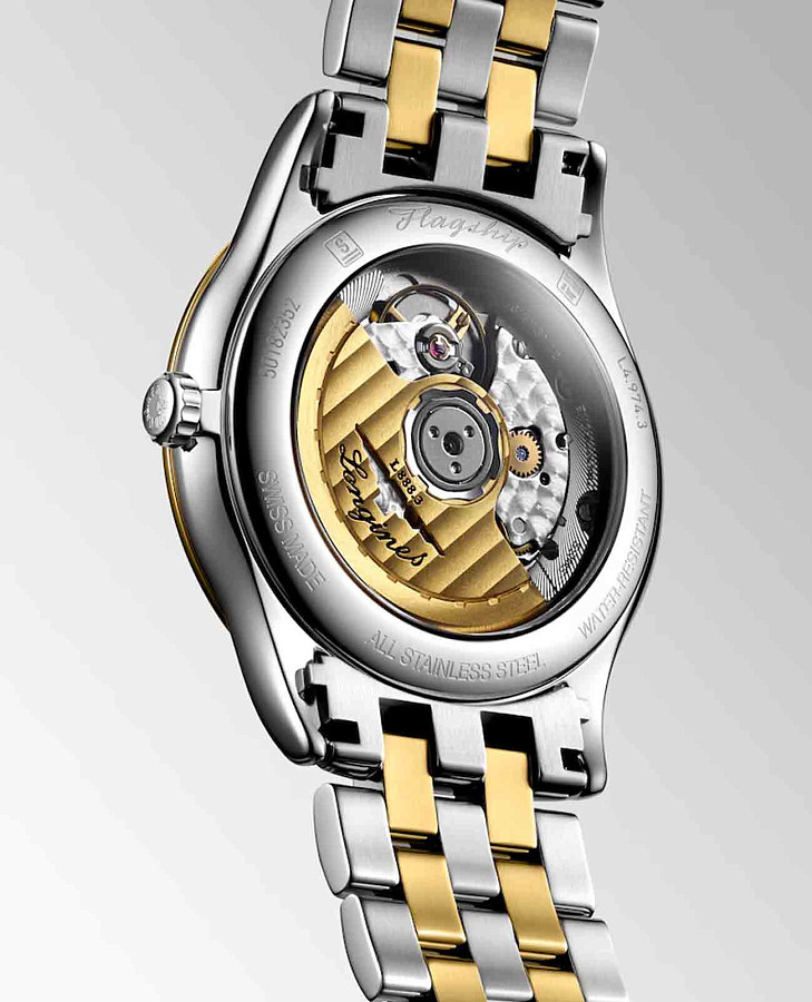 Часы Longines Flagship L4.974.3.32.7 — механические, металл сталь