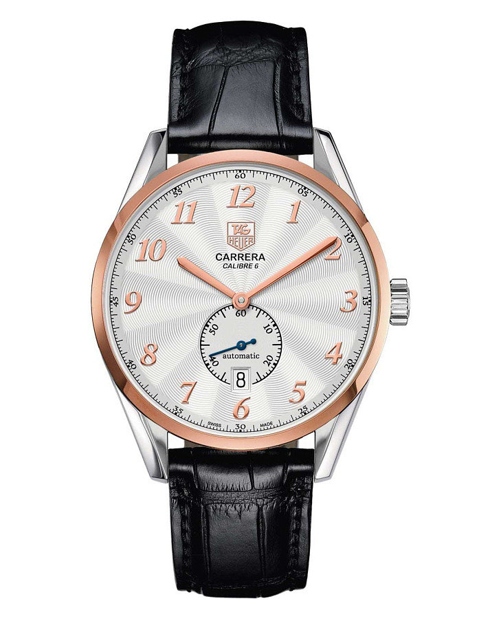 Часы TAG Heuer Carrera WAS2151.FC6180 — мужские, золотистый