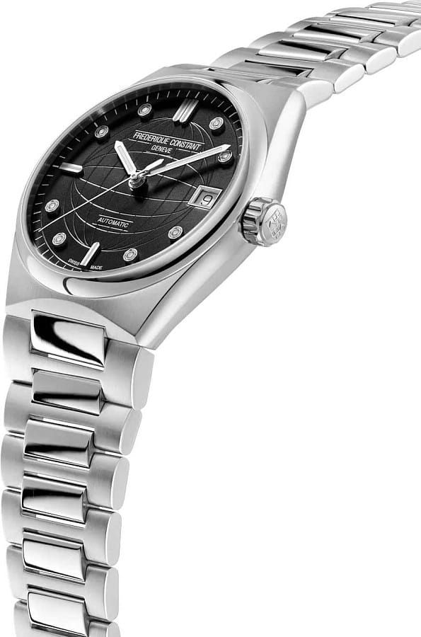 Часы Frederique Constant Highlife Ladies Automatic FC-303BD2NH6B — механические, металл сталь