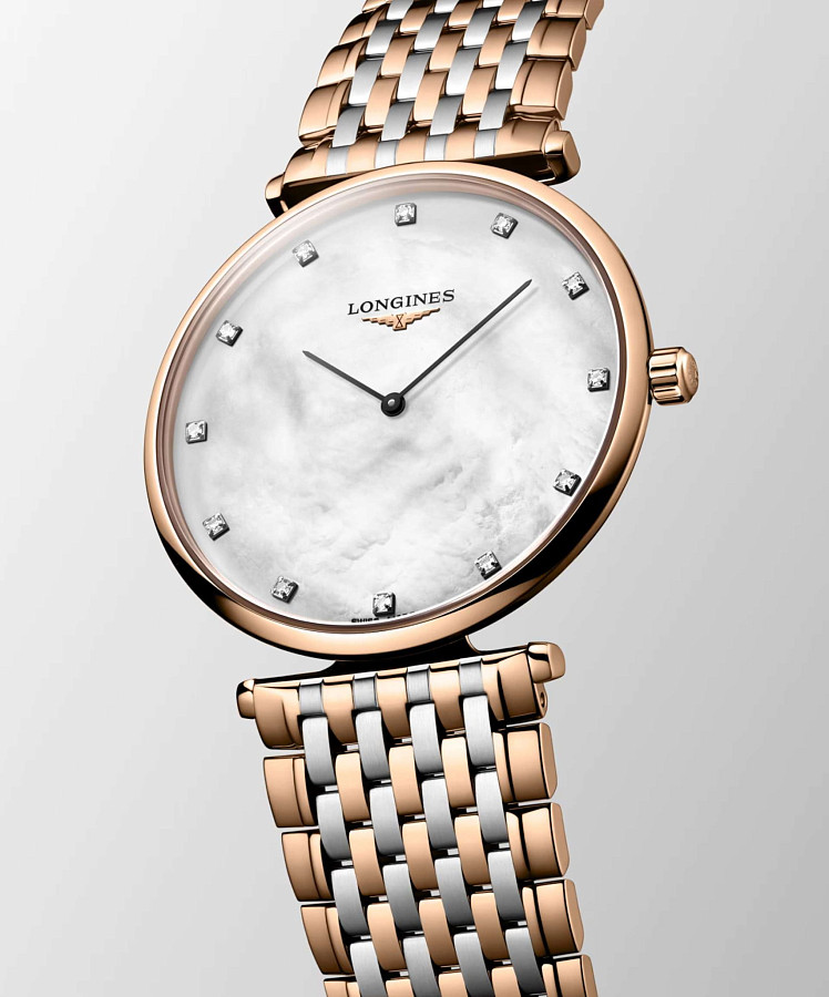 Часы Longines La Grande Classique de Longines 38 mm L4.866.1.97.7 — кварцевые, сталь металл