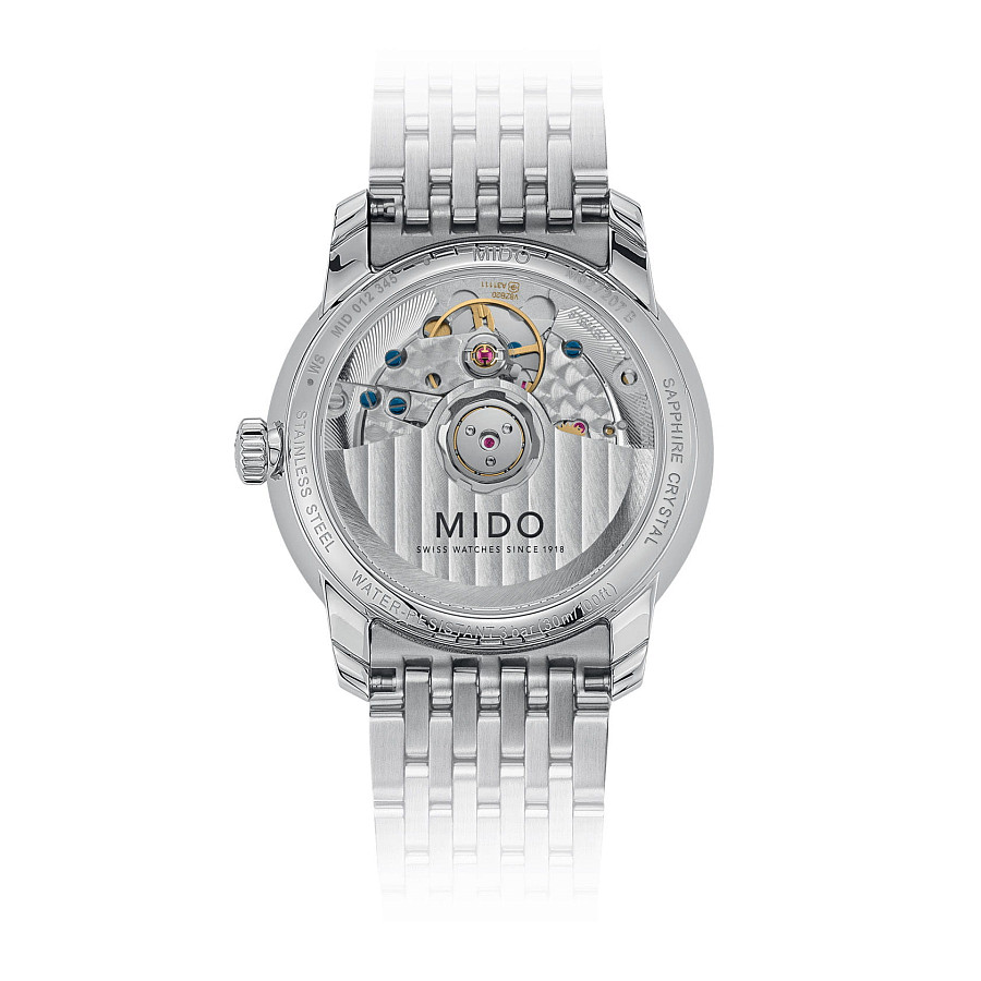 Часы Mido Baroncelli Heritage Lady M027.207.11.016.00 — механические, металл сталь