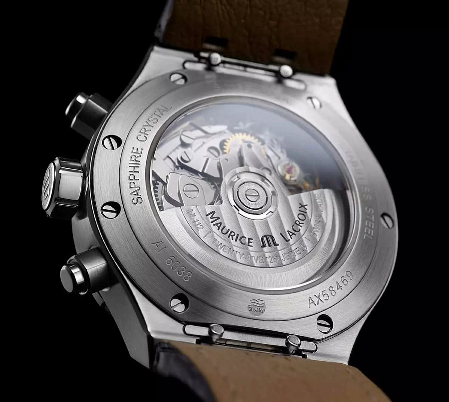 Часы Maurice Lacroix Aikon Automatic Chronograph AI6038-SS00B-330-2 — Швейцария, механические