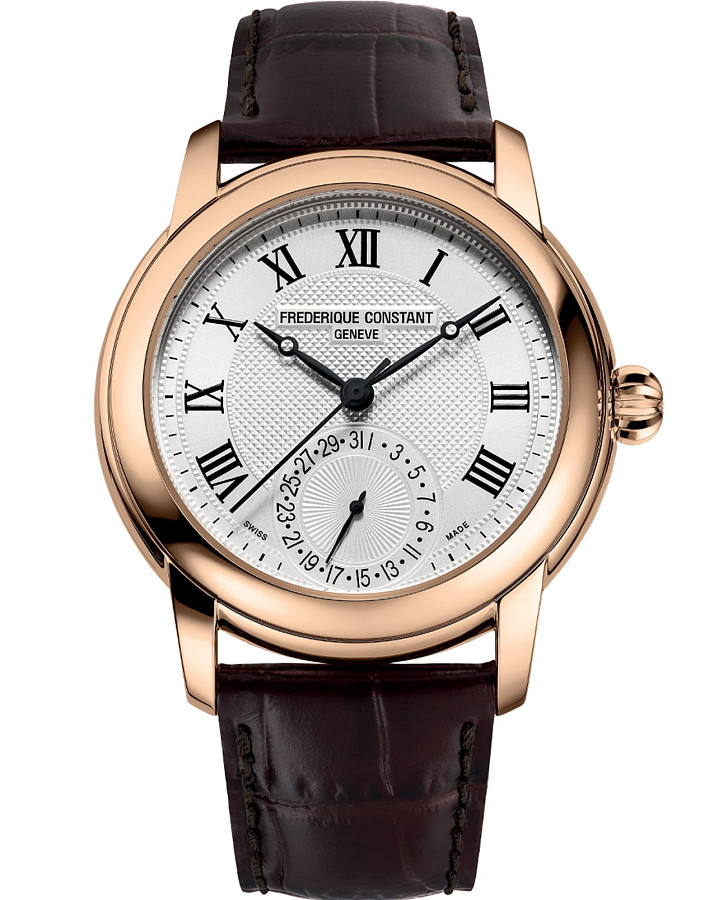 Часы Frederique Constant Classic Manufacture FC-710MC4H4 — мужские, белый