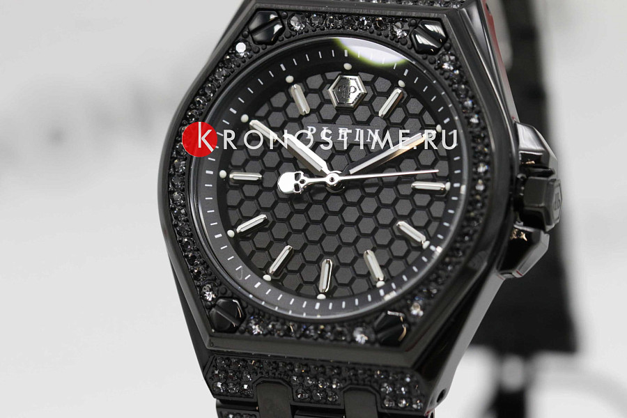 Часы Philipp Plein Extreme Lady PWJAA1022 — нержавеющая сталь с ip-покрытием, женские