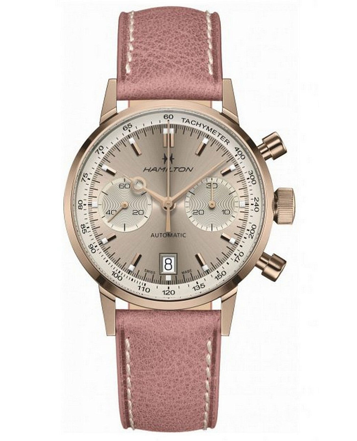 Часы Hamilton American Classics H38426820 — женские, шампань