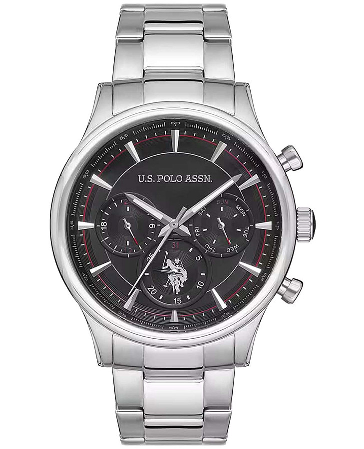 Часы U.S. Polo Assn. Crossing USPA1010-13 — мужские, черный