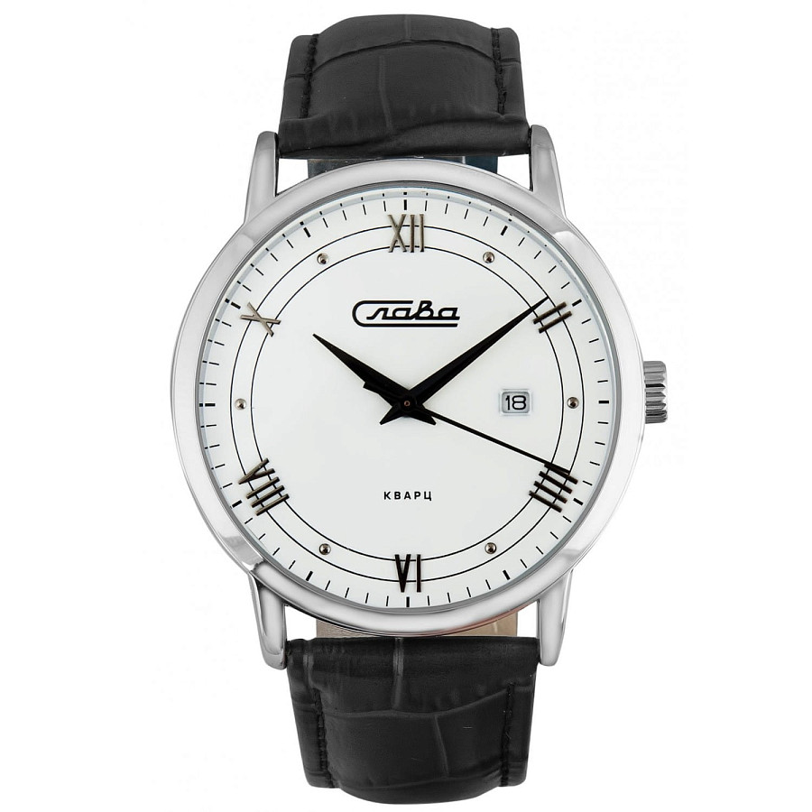 Часы Слава Традиция 2371477/300-2115 — кварцевые, металл