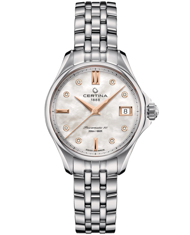 Часы Certina DS Action C032.207.11.116.00 — женские, перламутровый