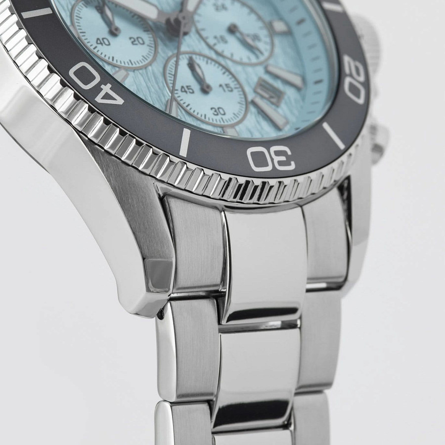 Часы Jacques Lemans Liverpool Diver 1-2206K — голубой, металл сталь