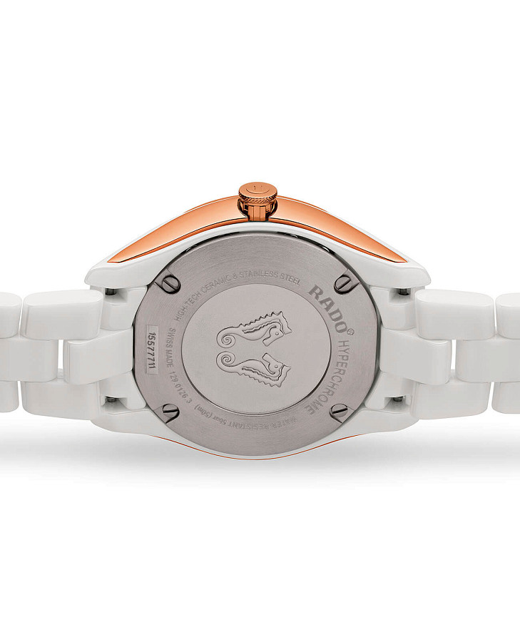 Часы Rado Hyperchrome Diamonds R32126902 — кварцевые, сталь металл керамика