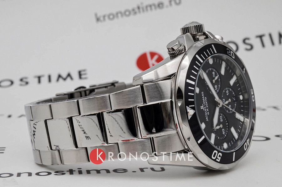 Часы Jacques Lemans Sport 1-2091F — сталь металл, Австрия