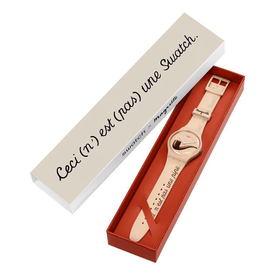 Часы Swatch New Gent Biosourced SO29Z124 — мужские, силикон