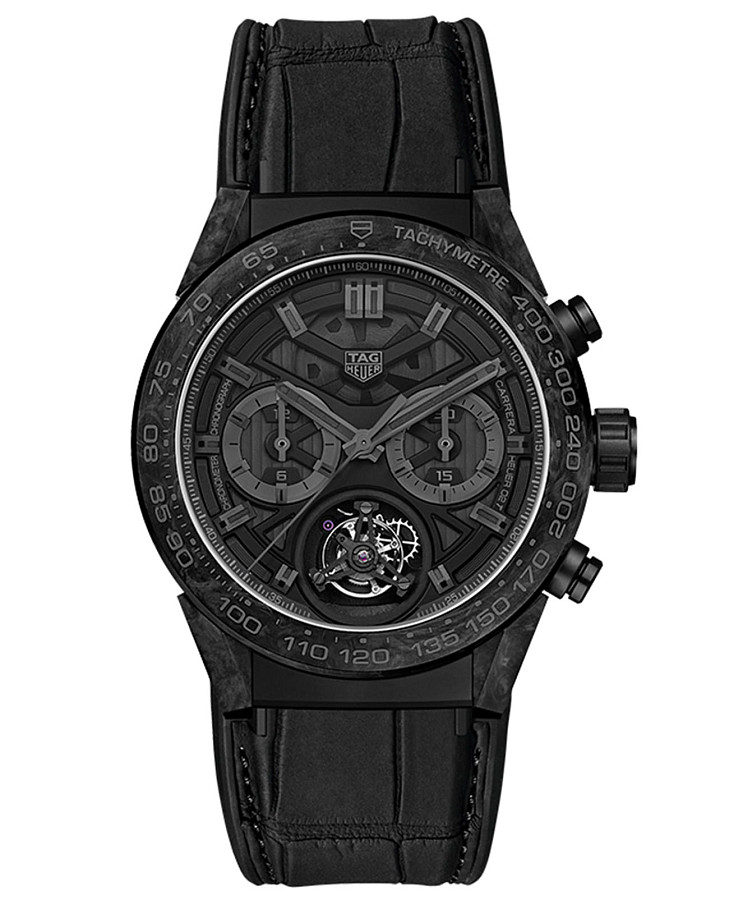 Часы TAG Heuer Carrera CAR5A8P.FC6415 — мужские, черный