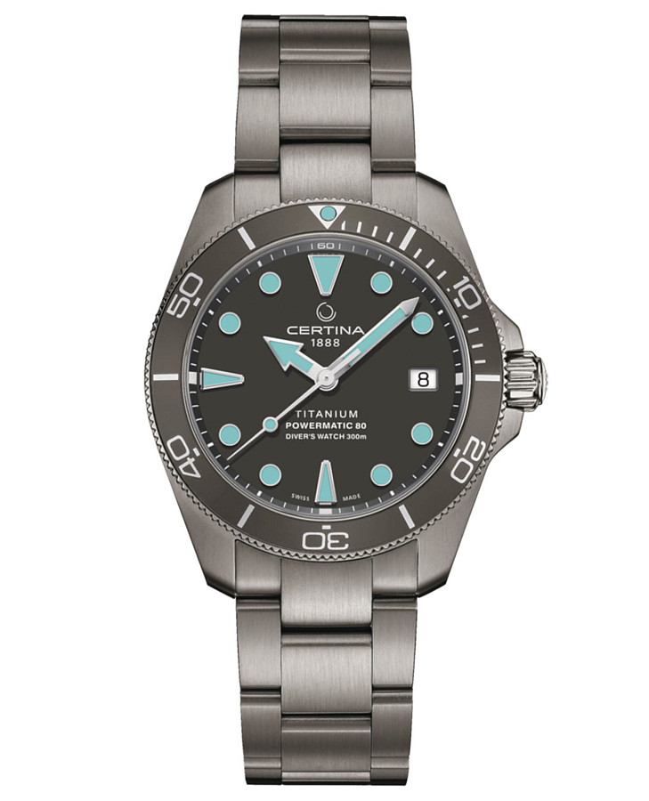 Часы Certina DS Action Diver C032.807.44.081.00 — мужские, серый