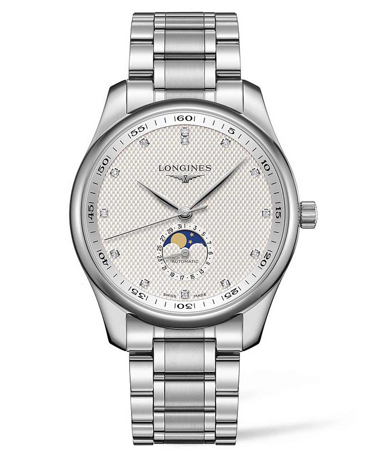 Часы Longines Master Collection L2.919.4.77.6 — мужские, серебристый