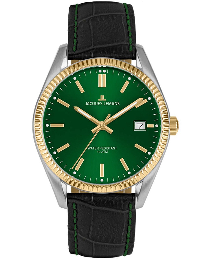 Часы Jacques Lemans Derby 50-4W — женские, зеленый