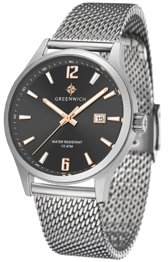 Часы Greenwich Octopus GW 051.19.34 — кварцевые, сталь