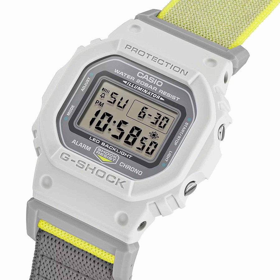 Часы Casio G-Shock DW-5600MNC-7A8 — электронные, пластик