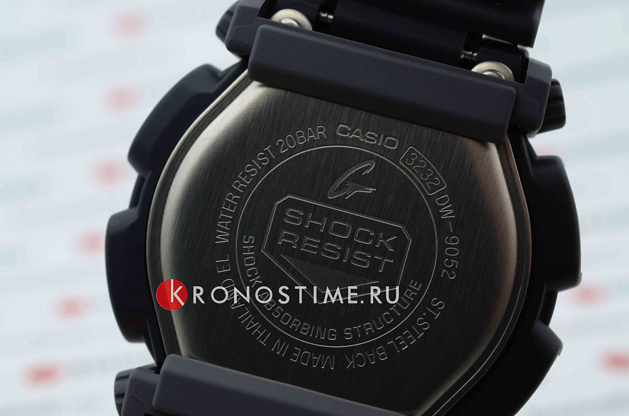 Часы Casio G-Shock DW-9052-1VDR (DW-9052-1V) — мужские, пластик
