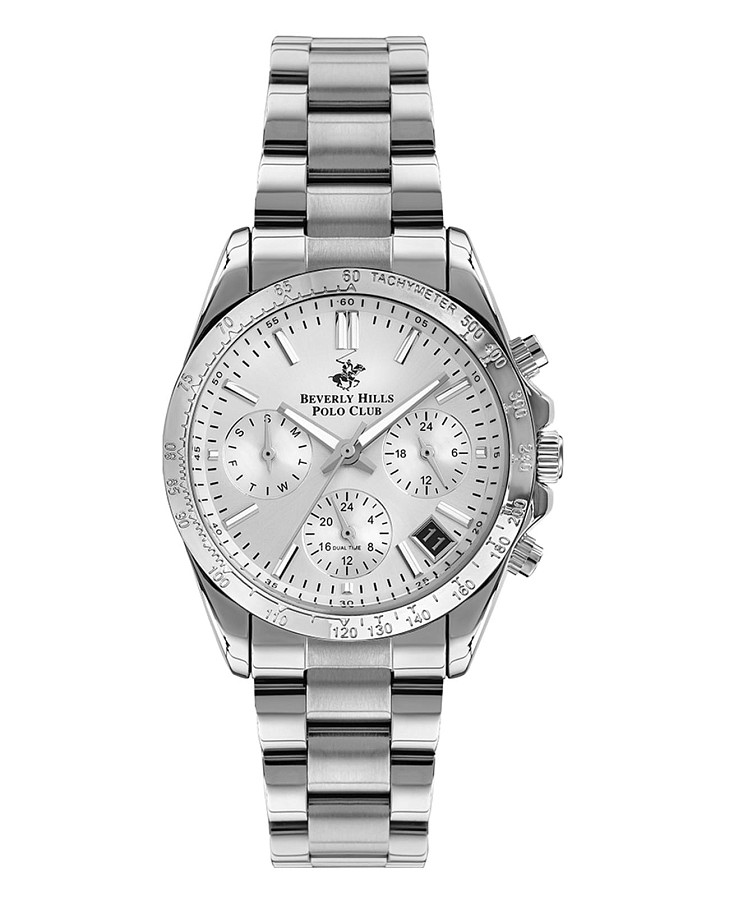 Часы Beverly Hills Polo Club BP3204C.330 — женские, серебристый
