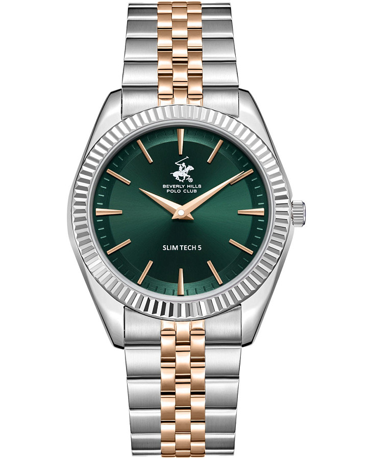 Часы Beverly Hills Polo Club BP3830X.570 — мужские, зеленый