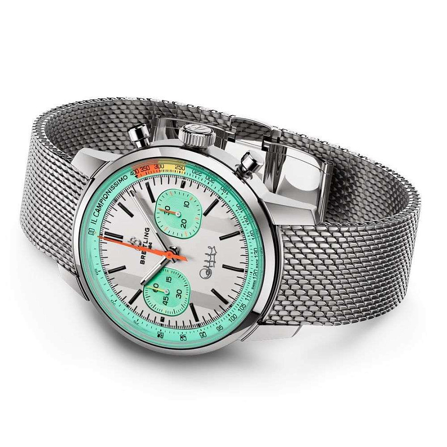 Часы Breitling Top Time B01 Fausto Coppi AB01768A1A1A1 — нержавеющая сталь, мужские