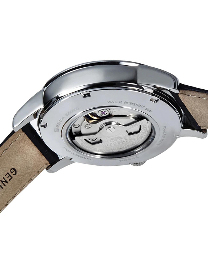 Часы Orient Sun & Moon RA-AK0008S (RN-AK0008S) — кожаный, мужские