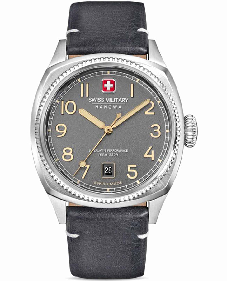 Часы Swiss Military Hanowa Condor SMWGB0003702 — мужские, серый