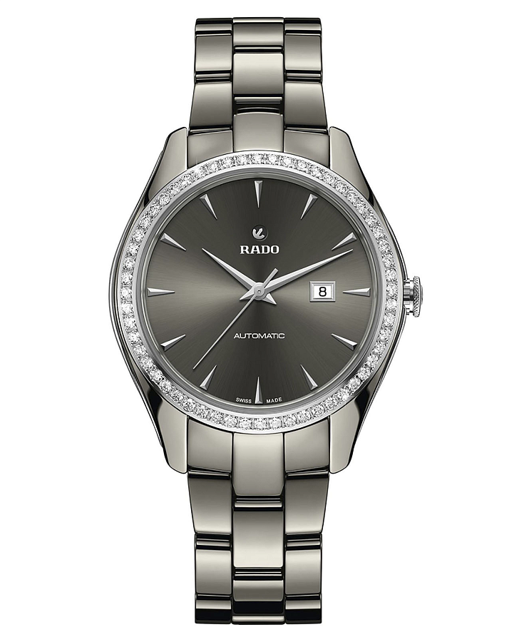 Часы Rado Hyperchrome Diamonds R32051102 — женские, серый