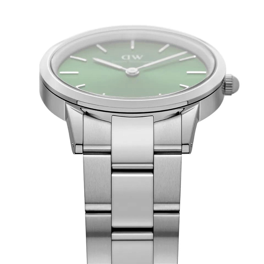 Часы Daniel Wellington Iconic Link Emerald DW00100427 — сталь, Швеция