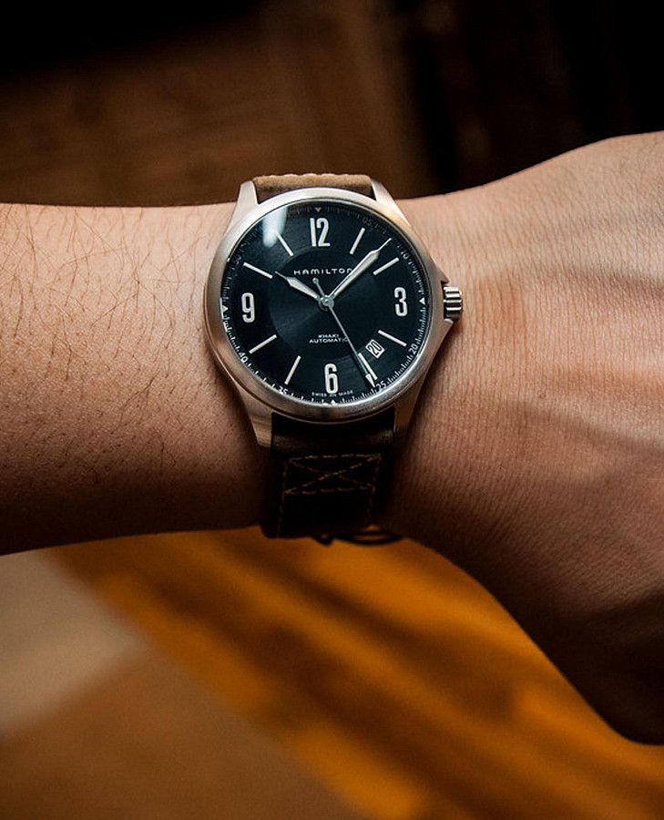 Часы Hamilton Khaki Aviation Auto H76565835 — сталь, Швейцария