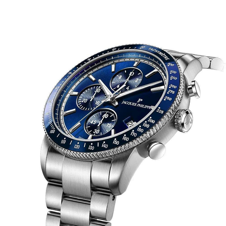 Часы Jacques Philippe Tria JPQGC691336 — мужские, нержавеющая сталь 316l
