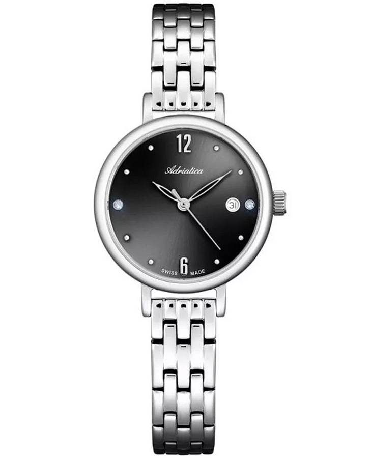 Часы Adriatica A3830.5174Q — женские, черный