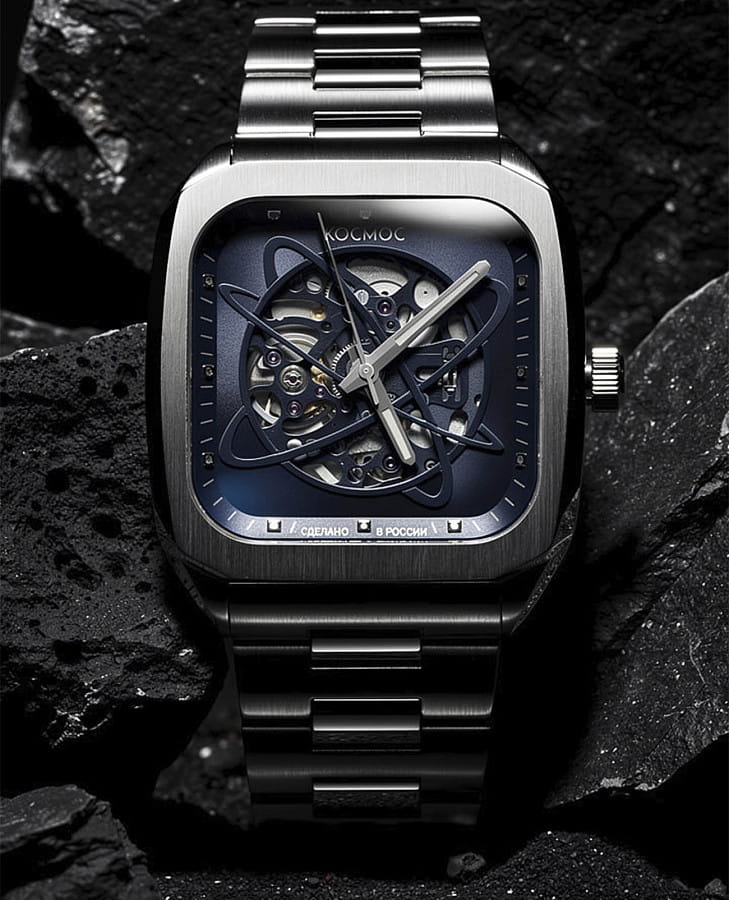 Часы Космос Марсоход K 215.10.36 — нержавеющая сталь 316l, мужские