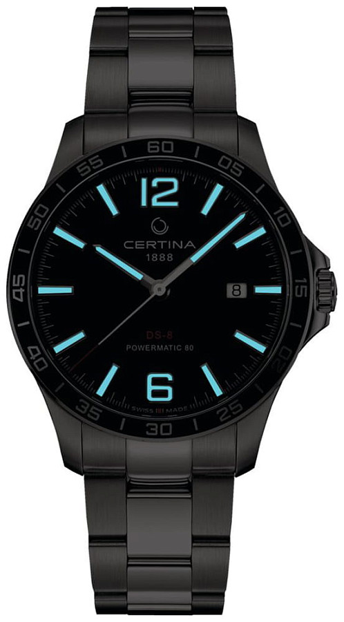 Часы Certina DS-8 C033.807.11.057.00 — нержавеющая сталь, мужские