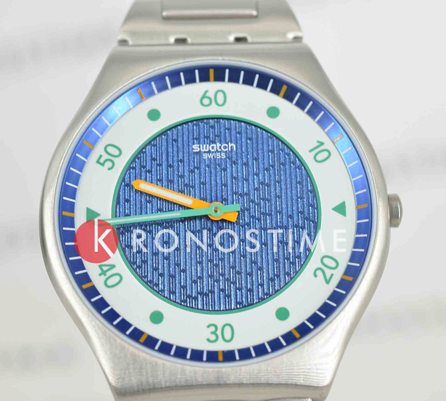 Часы Swatch Skin Irony 42 SS07S143G — кварцевые, металл сталь