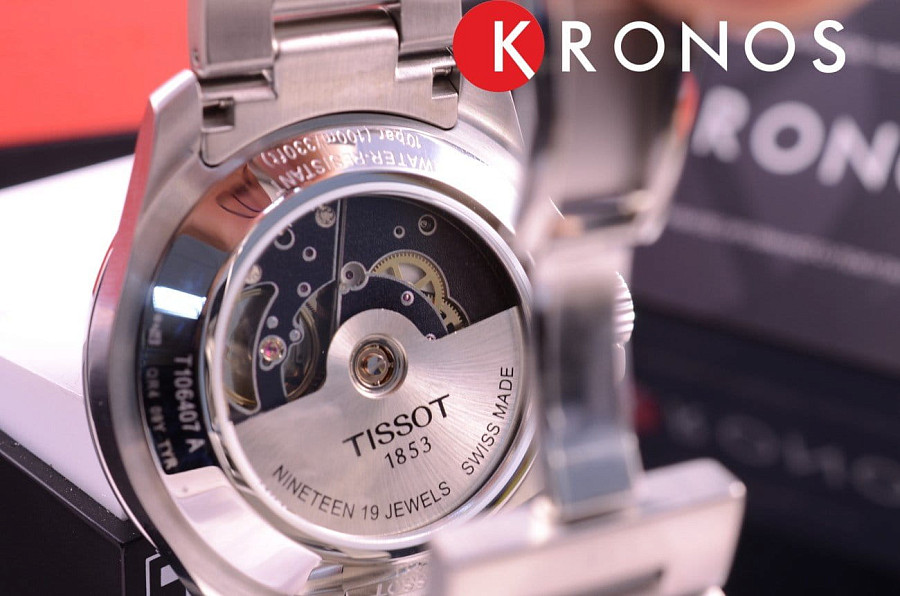 Часы Tissot V8 Swissmatic T106.407.11.051.00 — Швейцария, механические
