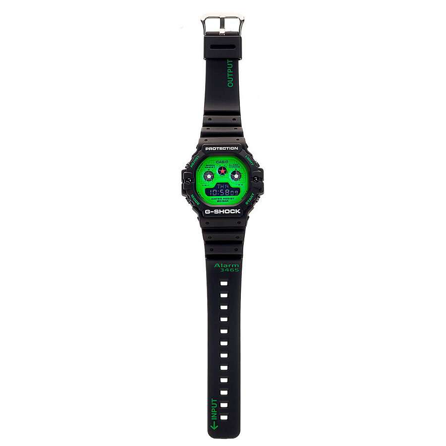 Часы Casio G-Shock DW-5900RS-1ER — мужские, пластик