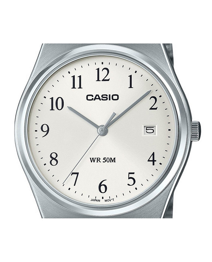 Часы Casio Collection MTP-B145D-7BVDF (MTP-B145D-7B) — металл сталь, Япония