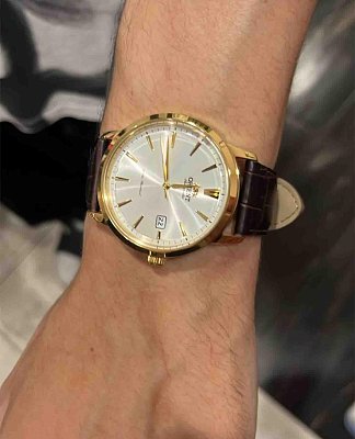 Фото покупателя: Японские механические наручные часы Orient Classic Automatic RA-AC0F04S (RN-AC0F04S)