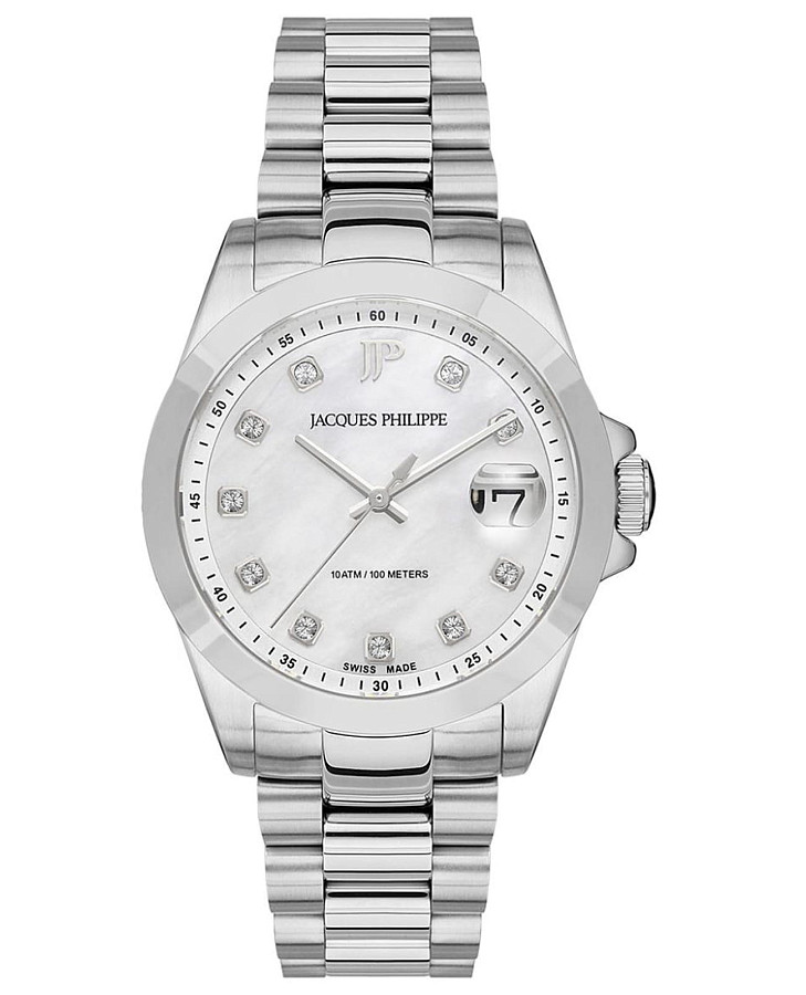 Часы Jacques Philippe Infinitum JPQLS341386 — женские, белый