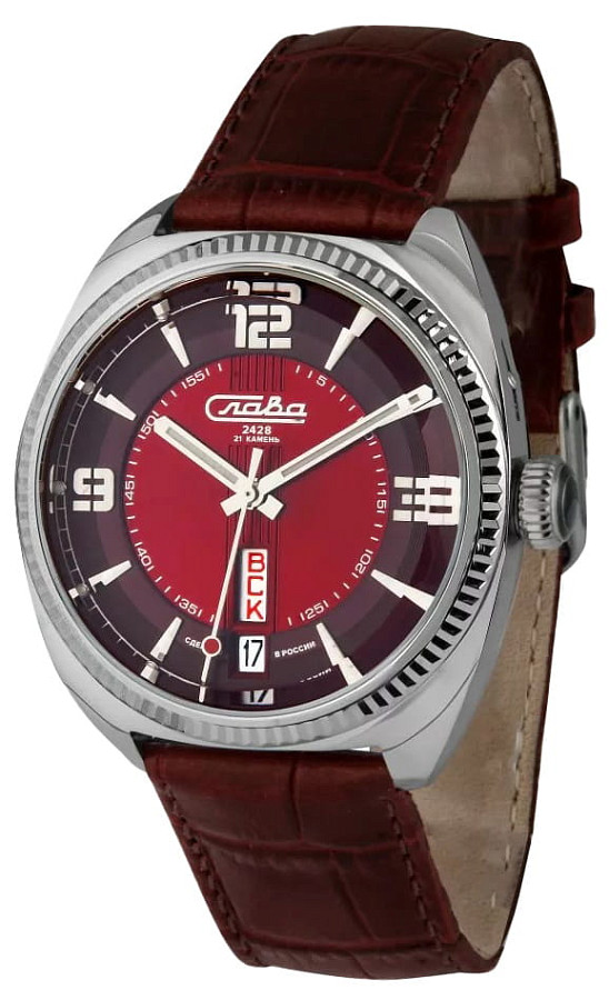 Часы Слава Глория 0930552/300-2428 — механические, сталь