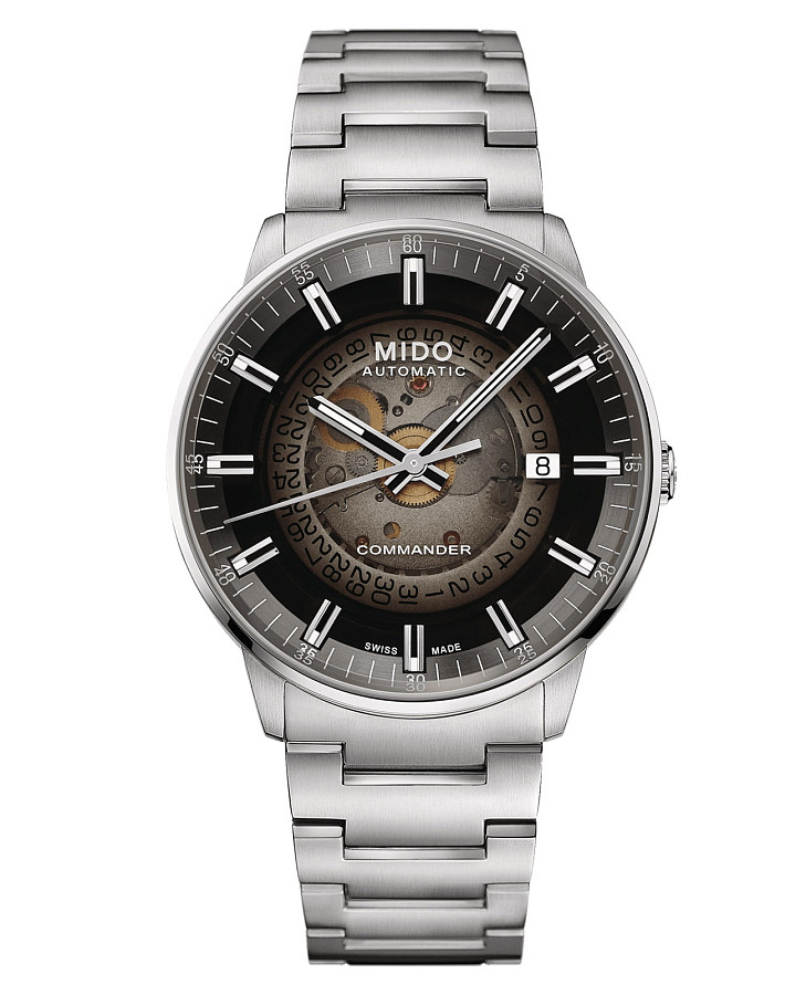 Часы Mido Commander Gradient M021.407.11.411.00 — мужские, черный