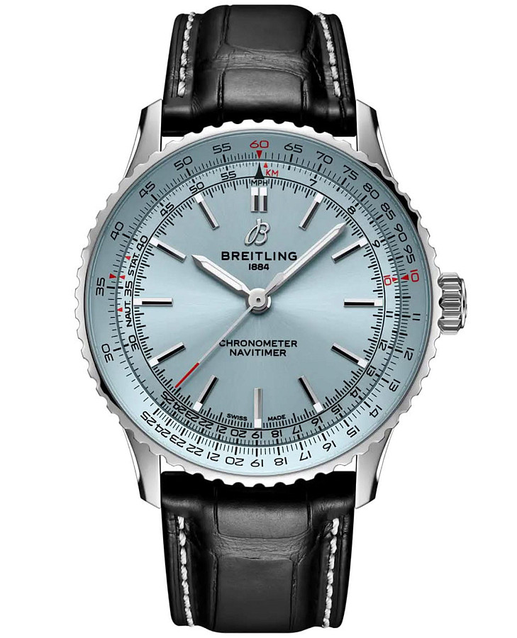 Часы Breitling Navitimer Automatic 41 A17329171C1P1 — мужские, голубой