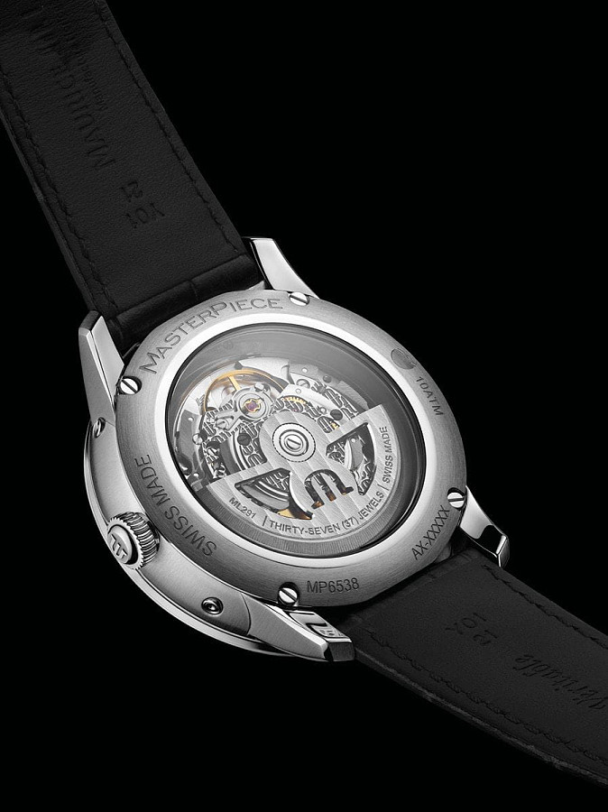 Часы Maurice Lacroix Masterpiece Triple Retrograde MP6538-SS001-310-1 — металл сталь, Швейцария