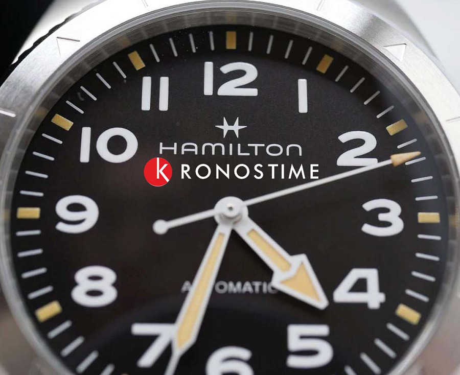 Часы Hamilton Khaki Field Expedition Auto H70315930 — тканевый, мужские