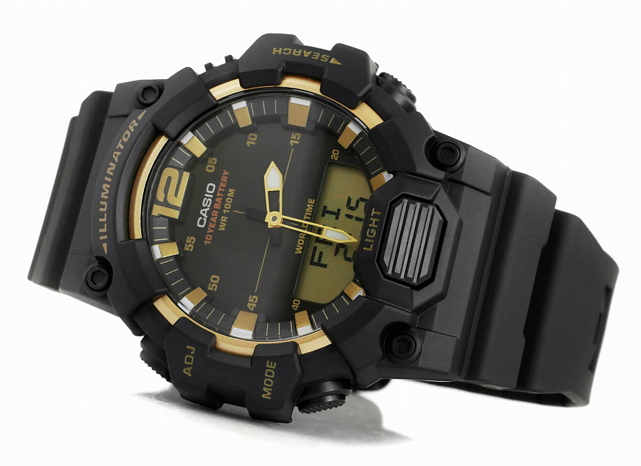 Часы Casio Collection HDC-700-9AVDF (HDC-700-9A) — черный, пластик