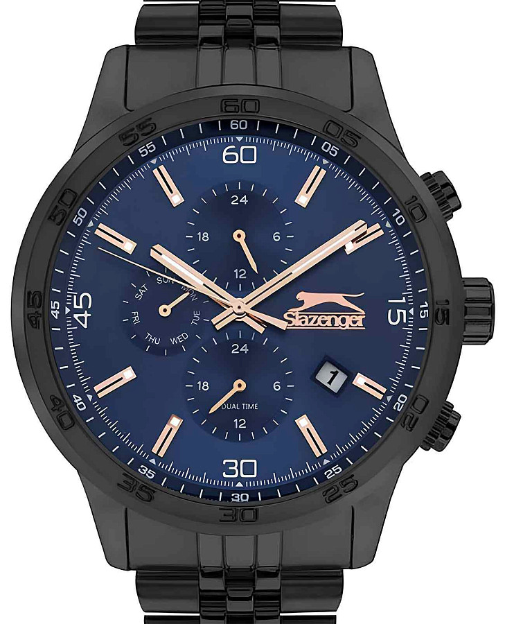 Часы Slazenger SL.09.2055.2.04 — кварцевые, суперметалл металл