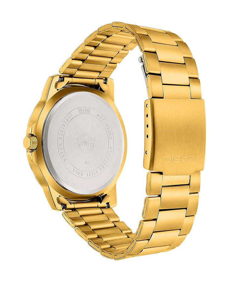 Часы Casio Collection MTP-VD300G-1EUDF (MTP-VD300G-1E) — сталь с ip покрытием, мужские